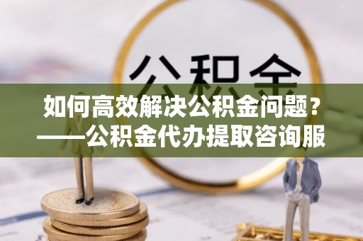 大寮如何高效解决公积金问题？——公积金代办提取咨询服务指南