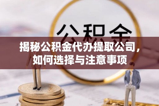 大寮揭秘公积金代办提取公司，如何选择与注意事项